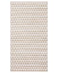 Miniatyrbillede 3 af 6: Jute tæppe 80 x 150 cm beige TUNCELI Lumarko!
