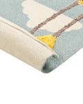 Pikkukuva 4 / 6: Lasten puuvillamatto jääkarhuaiheinen 80 x 150 cm monivärinen BARUS Lumarko!