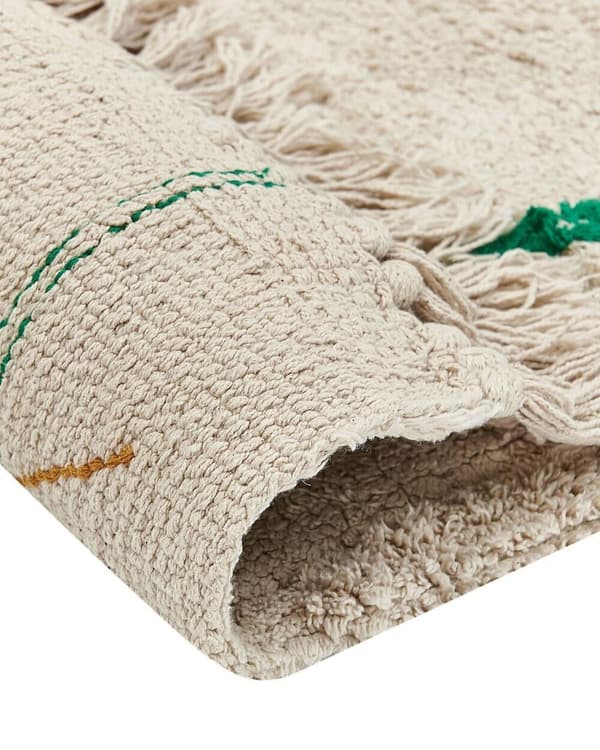 Puuvillamatto 160 x 230 cm beige CETMI Lumarko!