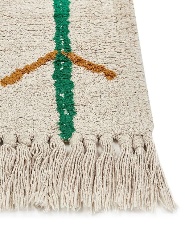 Puuvillamatto 160 x 230 cm beige CETMI Lumarko!