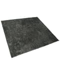 Pikkukuva 4 / 7: Nukkumaton matto 200 x 200 cm tummanharmaa EVREN Lumarko!
