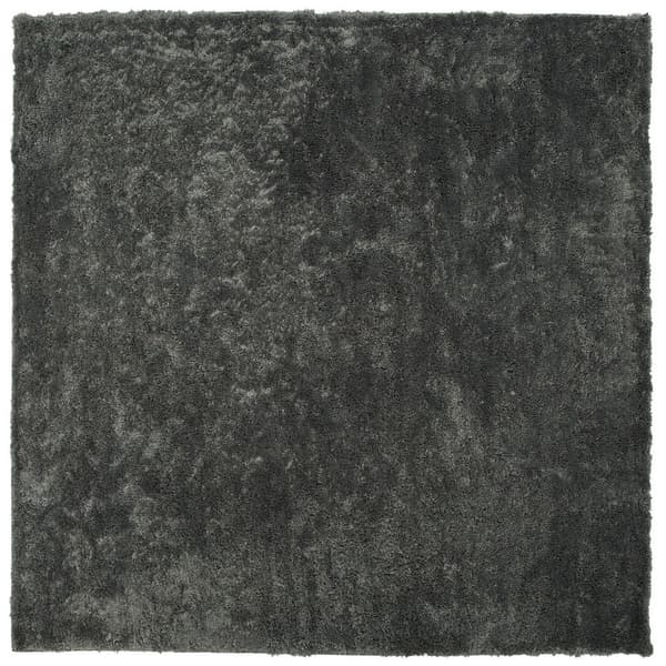 Nukkumaton matto 200 x 200 cm tummanharmaa EVREN Lumarko!