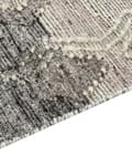 Pikkukuva 4 / 7: Villa kilim matto 80 x 150 cm harmaa ARATASHEN Lumarko!