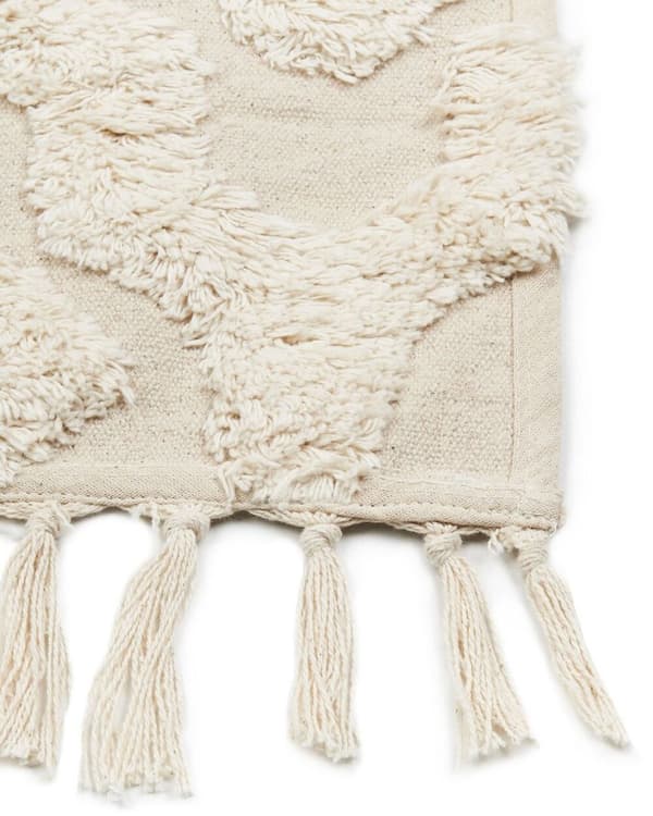 Puuvillamatto 80 x 150 cm beige AKSARAY Lumarko!