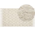Pikkukuva 1 / 7: Puuvillamatto 80 x 150 cm beige AKSARAY Lumarko!