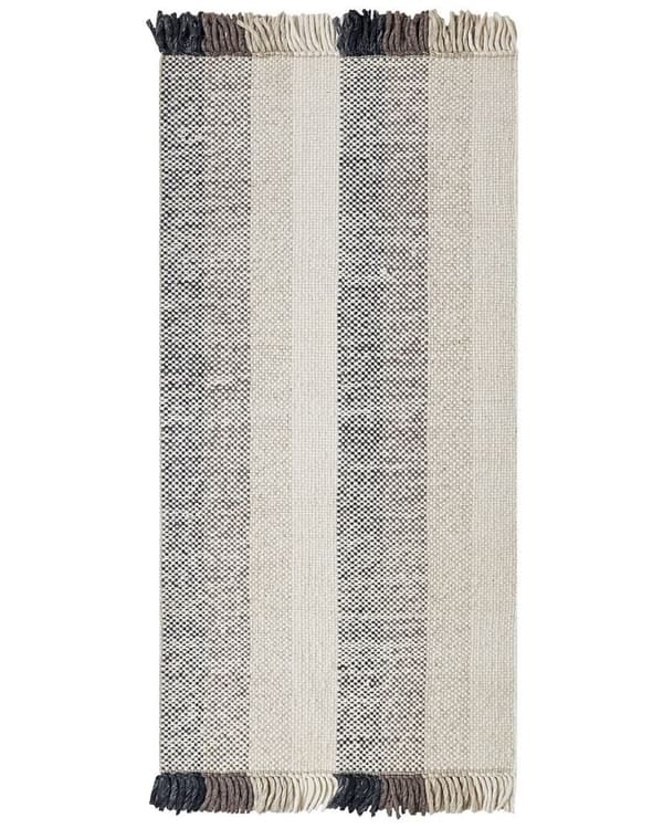 Villamatto 80 x 150 cm luonnonvalkoinen EMIRLER Lumarko!