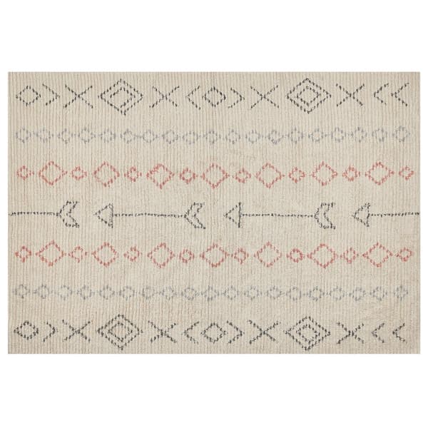 Bomuldstæppe 140 x 200 cm beige DISPUR Lumarko!