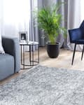 Miniatyrbild 3 av 7: Luvmatta 200 x 200 cm gråmelerad DEMRE Lumarko!