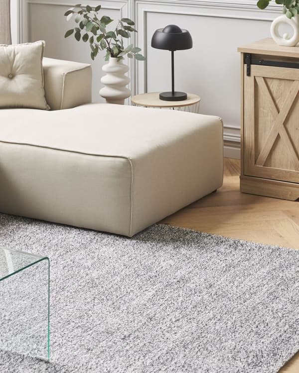 Luvmatta 200 x 200 cm gråmelerad DEMRE Lumarko!