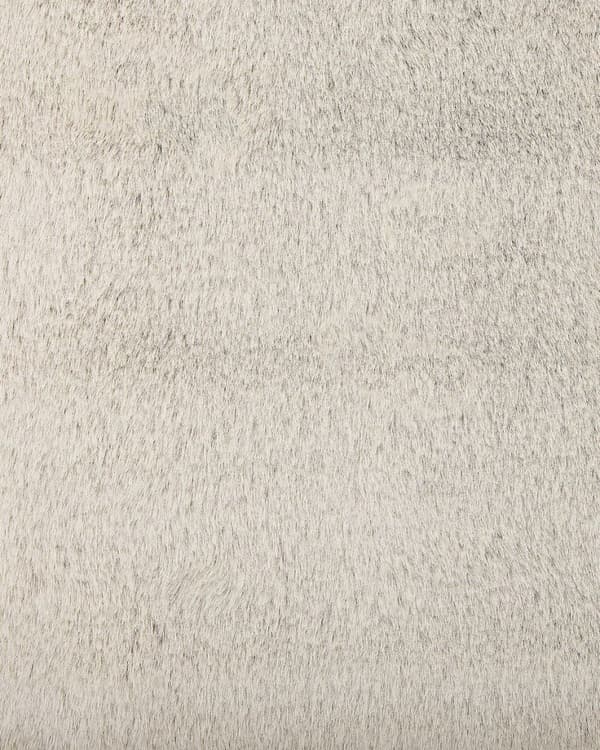 Kaninpelsimiteret tæppe beige UNDARA Lumarko!