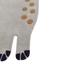 Pikkukuva 5 / 6: Lasten villainen dinosaurusmatto 100 x 160 cm harmaa DINO Lumarko!