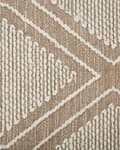 Pikkukuva 5 / 6: Puuvillamatto 80 x 150 cm valkoinen ja beige KACEM Lumarko!