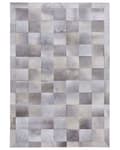 Pikkukuva 3 / 6: Patchwork-nahkamatto 140 x 200 cm harmaa ALACAM Lumarko!