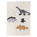 Pikkukuva 1 / 6: Lasten puuvillamatto dinosauruksilla 140 x 200 cm beige GHARTA Lumarko!