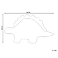Pikkukuva 6 / 6: Lasten villamatto dinosaurus 100 x 160 cm sininen TREX Lumarko!