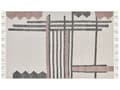 Pikkukuva 3 / 6: Puuvillamatto 140 x 200 cm beige ja musta MURADIYE Lumarko!