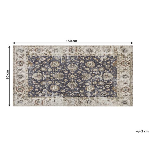 Tæppe 80 x 150 cm flerfarvet PELITLI Lumarko!
