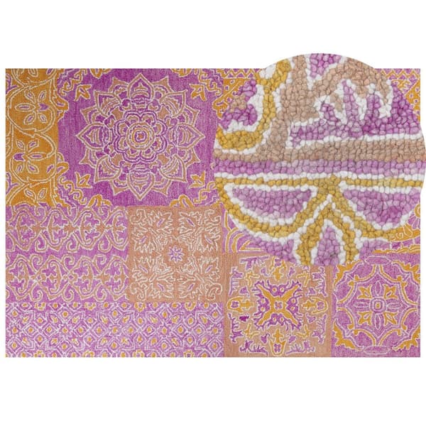 Villamatto 160 x 230 cm monivärinen AVANOS Lumarko!