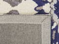 Pikkukuva 5 / 6: Villamatto 140 x 200 cm beige-sininen KUMRU Lumarko!