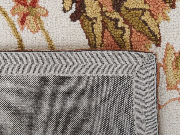 Uldtæppe 80 x 150 cm beige-brun EZINE