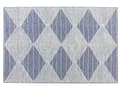 Pikkukuva 3 / 6: Villamatto 140 x 200 cm beige-sininen DATCA Lumarko!