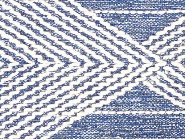 Villamatto 160 x 230 cm beige-sininen DATCA