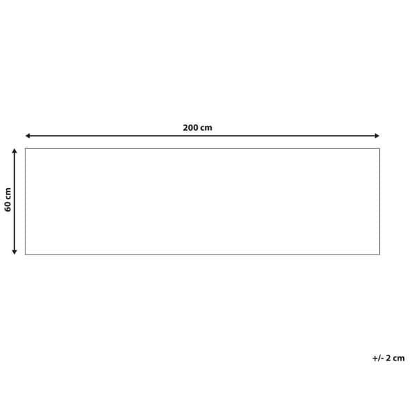 Matto 60 x 200 cm beige KADAYAL
