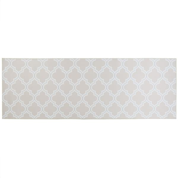 Tæppe 70 x 200 cm beige KADAYAL