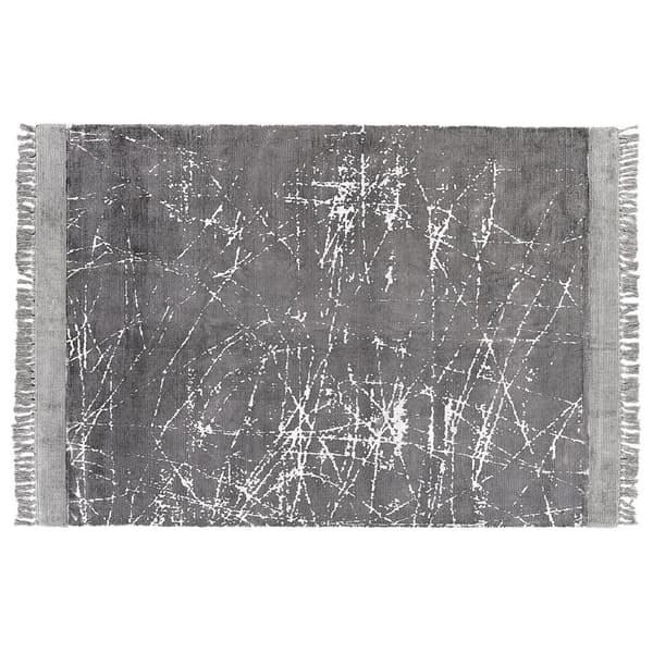 Viskoosimatto 160 x 230 cm harmaa HANLI