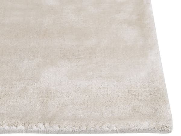 Viskosetæppe 80 x 150 cm lys beige GESI II