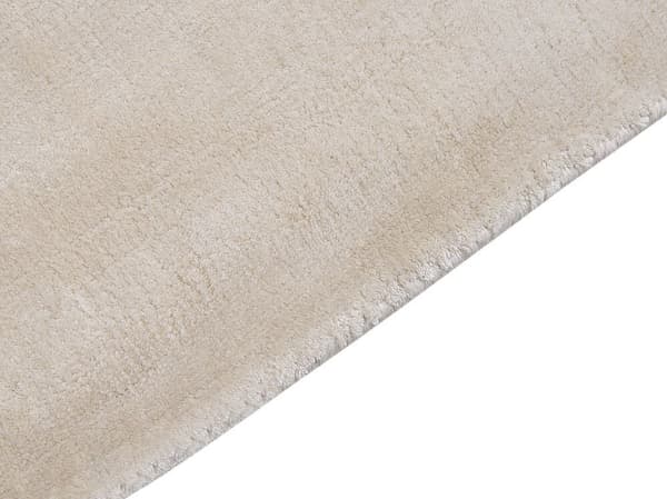 Viskosetæppe 80 x 150 cm lys beige GESI II