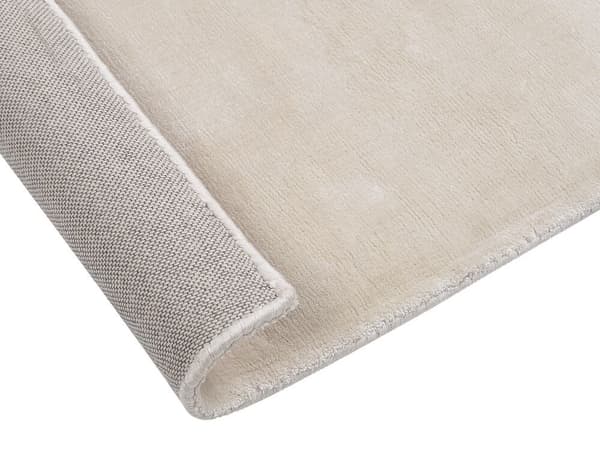 Viskosetæppe 80 x 150 cm lys beige GESI II