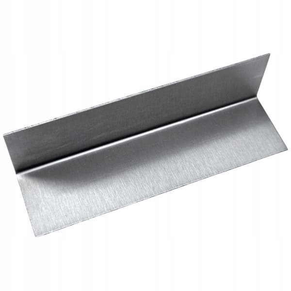 Ruostumaton teräskulma 50x110x1,5 mm - 70 cm sisäinen viimeistelylista