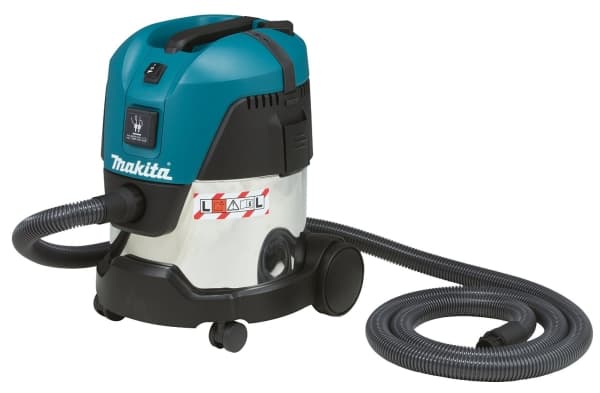 Makita VC2012L, Kuiva ja märkä, Musta, Sininen, Hopea, L, 15 L, 12 L, 7,5 m