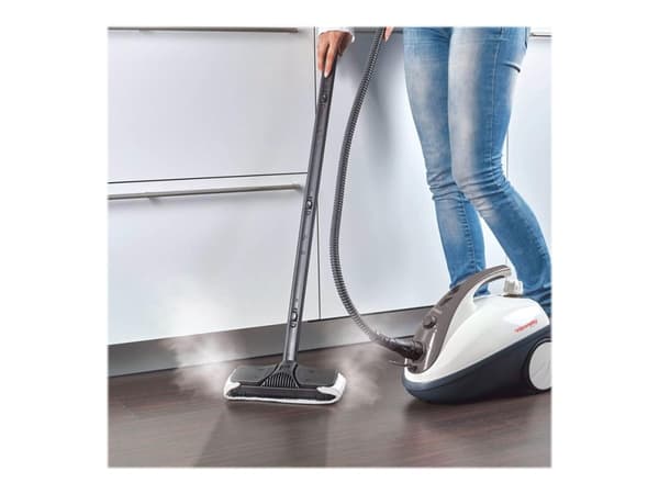 Polti Smart 30_S, Sylinterillinen höyrypuhdistin, 1,6 L, Musta, Harmaa, Valkoinen, 4 m, 1800 W, 3 bar