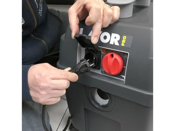 Lavor PRO PRO WORKER EM, Tørr & våt, Sort, Grå, M, 27 l, 70 l/s, 7,5 m
