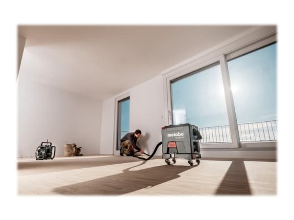 Metabo AS 18 L PC - Støvsuger - kanister - pose Sort