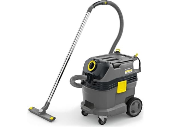 Kärcher NT 30/1 Tact Te L, Kuiva ja märkä, Musta, Harmaa, Keltainen, Rotaatio, 30 L, 74 l/s, 25,4 kPa