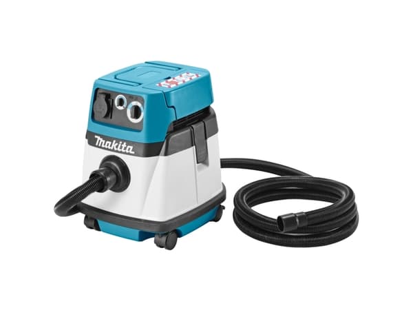 Makita VC1310LX1, Kuiva ja märkä, Musta, Sininen, 58,3 l/s, 22 kPa, 5 m, 72 dB