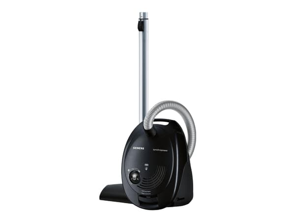 Siemens Synchropower VS06A212 - Støvsuger - kanister - pose - svart