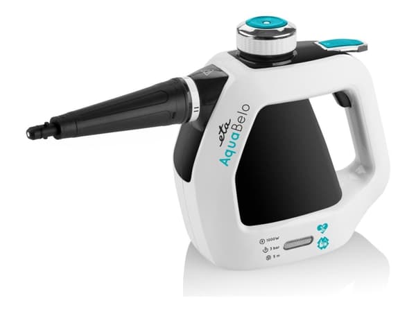 ETA Aquabelo 1264 90000 - Damprenser - håndholdt - svart-hvit Sort, Hvit