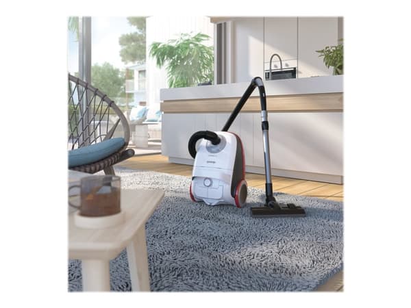 Gorenje G FORCE PLUS VCEA21GPLW - Dammsugare - med behållare - påse - vit