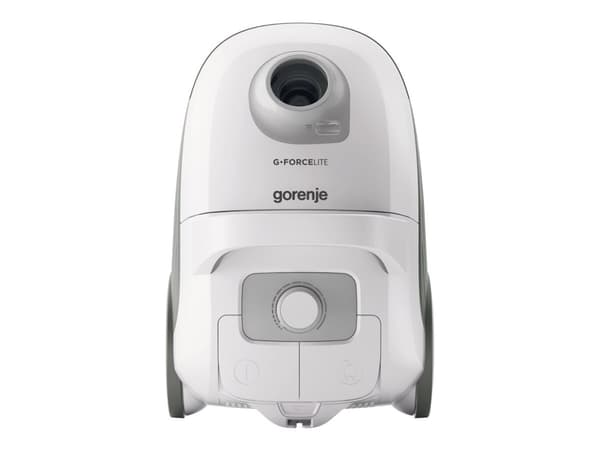 Gorenje VCEA21GLW, 700 W, Sylinteripölynimuri, Kuiva, Pölypussi, 3 L, HEPA Valkoinen