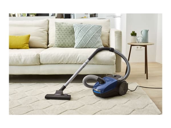 Philips PowerGo FC8240 - Dammsugare - med behållare - påse - stjärnblå