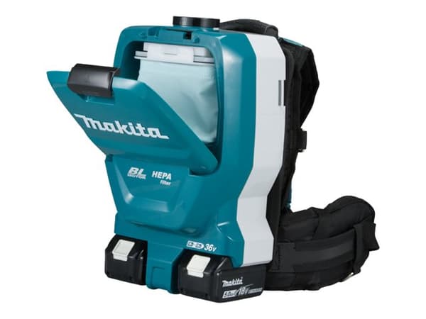 Makita DVC261ZX11 - Dammsugare - ryggsäck - påse - SOLO