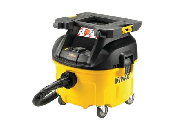 DeWALT DWV901LT-QS, Kuiva ja märkä, Musta, Keltainen, Painikkeet, 30 L, 4 m, 3,2 cm