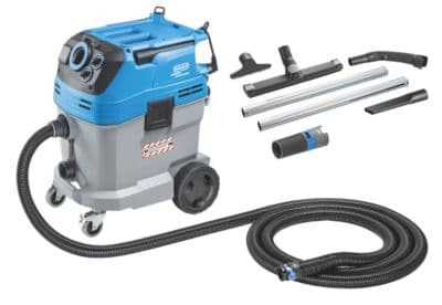 BAIER Robust tør og våd industri støvsuger med automatisk TACT filterrense system. Klasse H