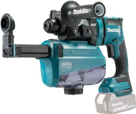 Makita Bore-/Mejselhammer 18V inkl. kassettkassett