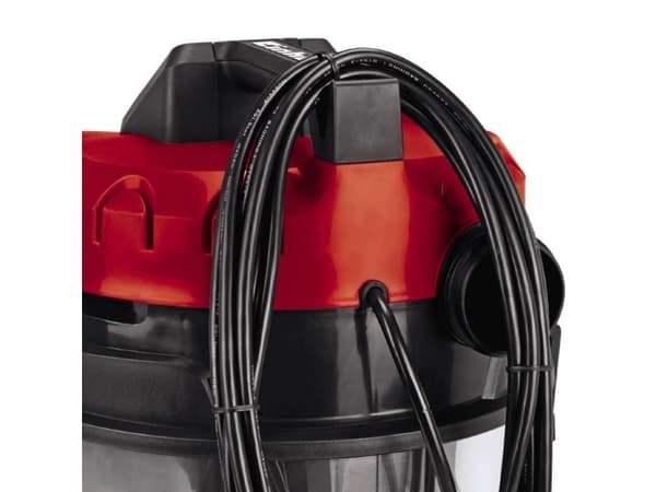 Einhell TE-VC 1925 SA, 2600 W, Trommelvakuum, Tørr & våt, Støv pose, 25 l, 72 dB