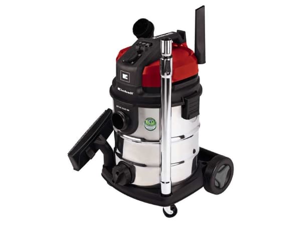 Einhell TE-VC 1925 SA, 2600 W, Trommelvakuum, Tørr & våt, Støv pose, 25 l, 72 dB